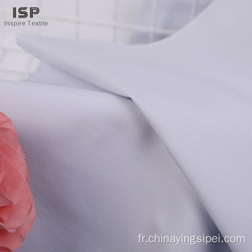 Tissus de coton tissé en polyester nature de haute qualité